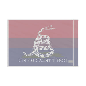Bisexual PRIDE Gadsden Flag Home Decor - Gemmed Firefly