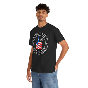 This Timeline is Cooked American Flag Thumbs Up T‑Shirt