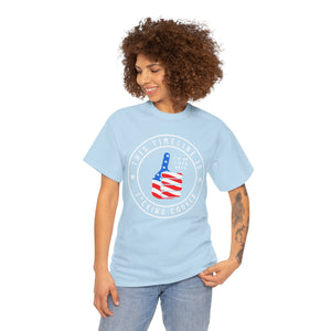 This Timeline is Cooked American Flag Thumbs Up T‑Shirt