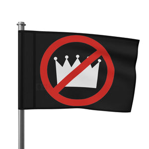 No Kings Flag Statement Banner, Unique Gift, Home or Office Wall Art, Political Statement Home Decor - Gemmed Firefly