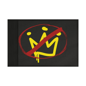 No Kings Urban Paint Street Art Flag with Anti-Crown Design, Urban Decor, Protest Flag, Unique Gift, Festival Accessory, Modern Home Decoration Home Decor - Gemmed Firefly