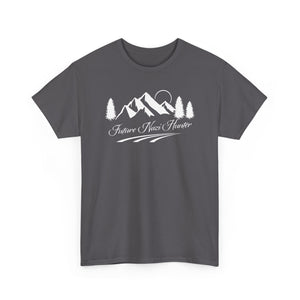 Future Nazi Hunter Graphic Tee Nature Vibes T‑Shirt — Scenic Mountain