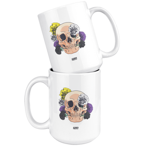 Nonbinary Necromancy Mug Drinkware - Gemmed Firefly