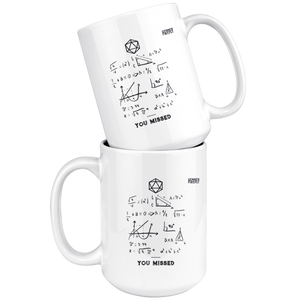 Dungeon Math Mug Drinkware - Gemmed Firefly