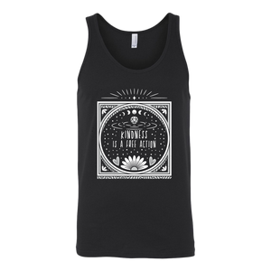 Kindness is a Free Action T-shirt - Gemmed Firefly