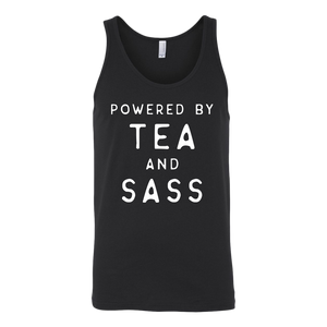 Powered by Tea and Sass T-shirt - Gemmed Firefly