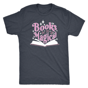 Books are Magical T-shirt - Gemmed Firefly