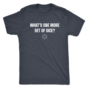 What's One More Set of Dice? T-shirt - Gemmed Firefly