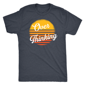 Overthinking Retro Sun T-shirt - Gemmed Firefly