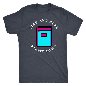 Find and Read Banned Books Shirt T-shirt - Gemmed Firefly