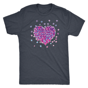 Heart Sticker Splash Shirt T-shirt - Gemmed Firefly