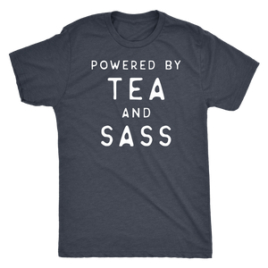 Powered by Tea and Sass T-shirt - Gemmed Firefly