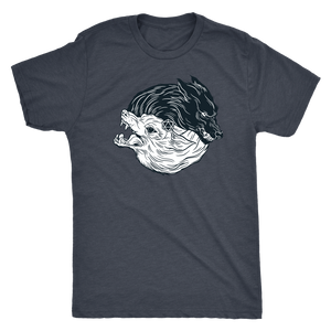 Two Wolves to Feed T-shirt - Gemmed Firefly