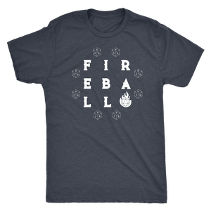 Fireball T-shirt - Gemmed Firefly