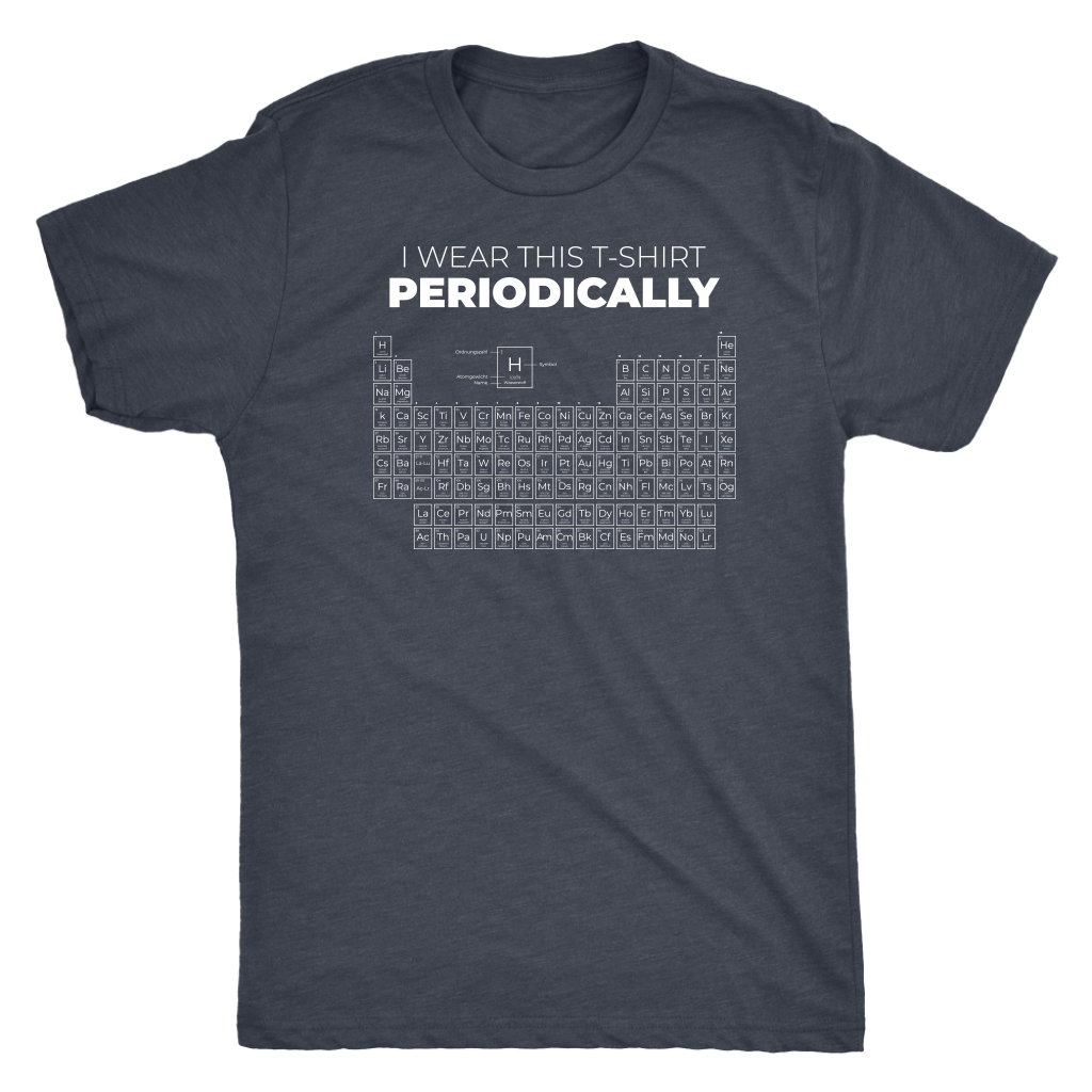 I Wear This T-Shirt Periodically T-shirt  - Gemmed Firefly
