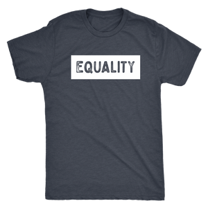 Equality Stencil Text T-shirt - Gemmed Firefly