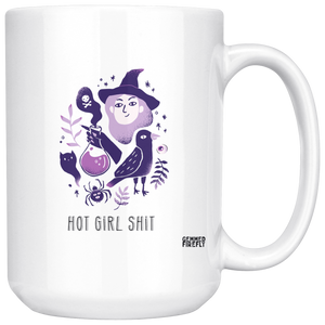 Hot Girl Shit Mug Drinkware - Gemmed Firefly
