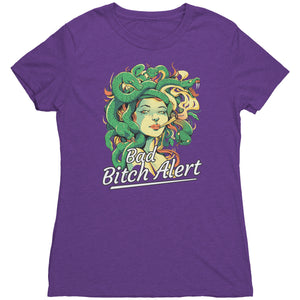 Bad Bitch Alert Medusa T-shirt - Gemmed Firefly
