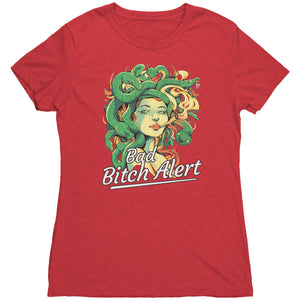 Bad Bitch Alert Medusa T-shirt - Gemmed Firefly