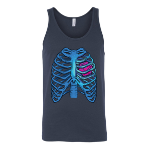 D20 Heart and Vapor Ribs T-shirt - Gemmed Firefly