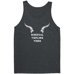 Bisexual Tiefling Vibes Tank T-shirt - Gemmed Firefly