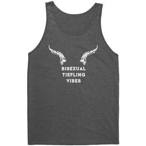 Bisexual Tiefling Vibes Tank T-shirt - Gemmed Firefly