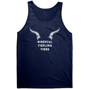 Bisexual Tiefling Vibes Tank T-shirt - Gemmed Firefly