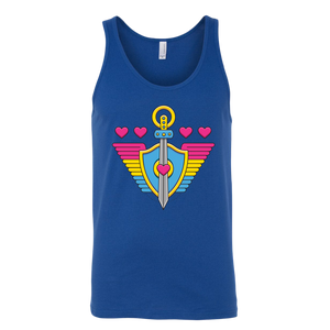 Pansexual Paladin (Badge Only) T-shirt - Gemmed Firefly