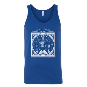 Kindness is a Free Action T-shirt - Gemmed Firefly