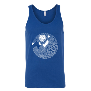 D20 Mountains Majesty T-shirt - Gemmed Firefly