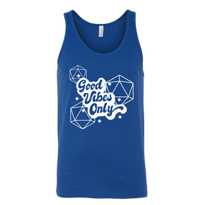 Good Vibes Only D20s T-shirt - Gemmed Firefly