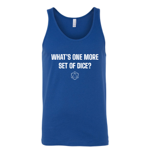 What's One More Set of Dice? T-shirt - Gemmed Firefly