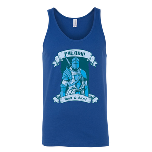 Paladin in Blue Vapor T-shirt - Gemmed Firefly