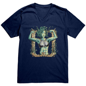 Chiselled Body Medusa T-shirt - Gemmed Firefly