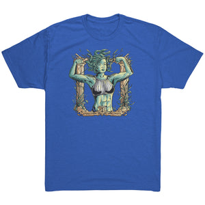 Chiselled Body Medusa T-shirt - Gemmed Firefly