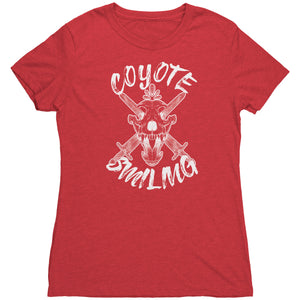 Coyote Smiling T-Shirt - Gemmed Firefly