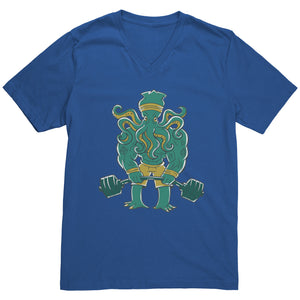 Cthuletics Cthulhu T-shirt - Gemmed Firefly