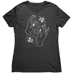 D20 Hex Magnificence T-shirt - Gemmed Firefly