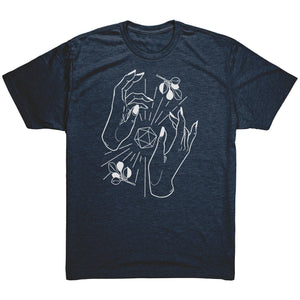 D20 Hex Magnificence T-shirt - Gemmed Firefly