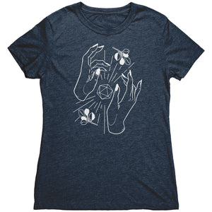 D20 Hex Magnificence T-shirt - Gemmed Firefly