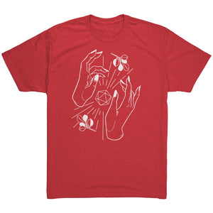 D20 Hex Magnificence T-shirt - Gemmed Firefly