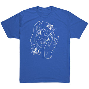 D20 Hex Magnificence T-shirt - Gemmed Firefly