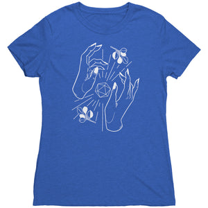 D20 Hex Magnificence T-shirt - Gemmed Firefly