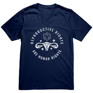 D20 Reproductive Rights T-shirt - Gemmed Firefly