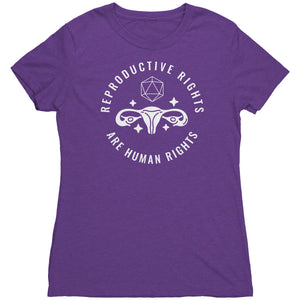 D20 Reproductive Rights T-shirt - Gemmed Firefly