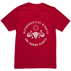 D20 Reproductive Rights T-shirt - Gemmed Firefly