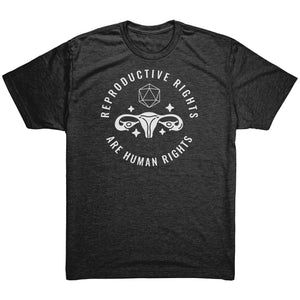 D20 Reproductive Rights T-shirt - Gemmed Firefly