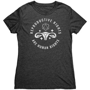 D20 Reproductive Rights T-shirt - Gemmed Firefly