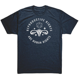 D20 Reproductive Rights T-shirt - Gemmed Firefly