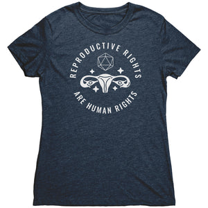 D20 Reproductive Rights T-shirt - Gemmed Firefly